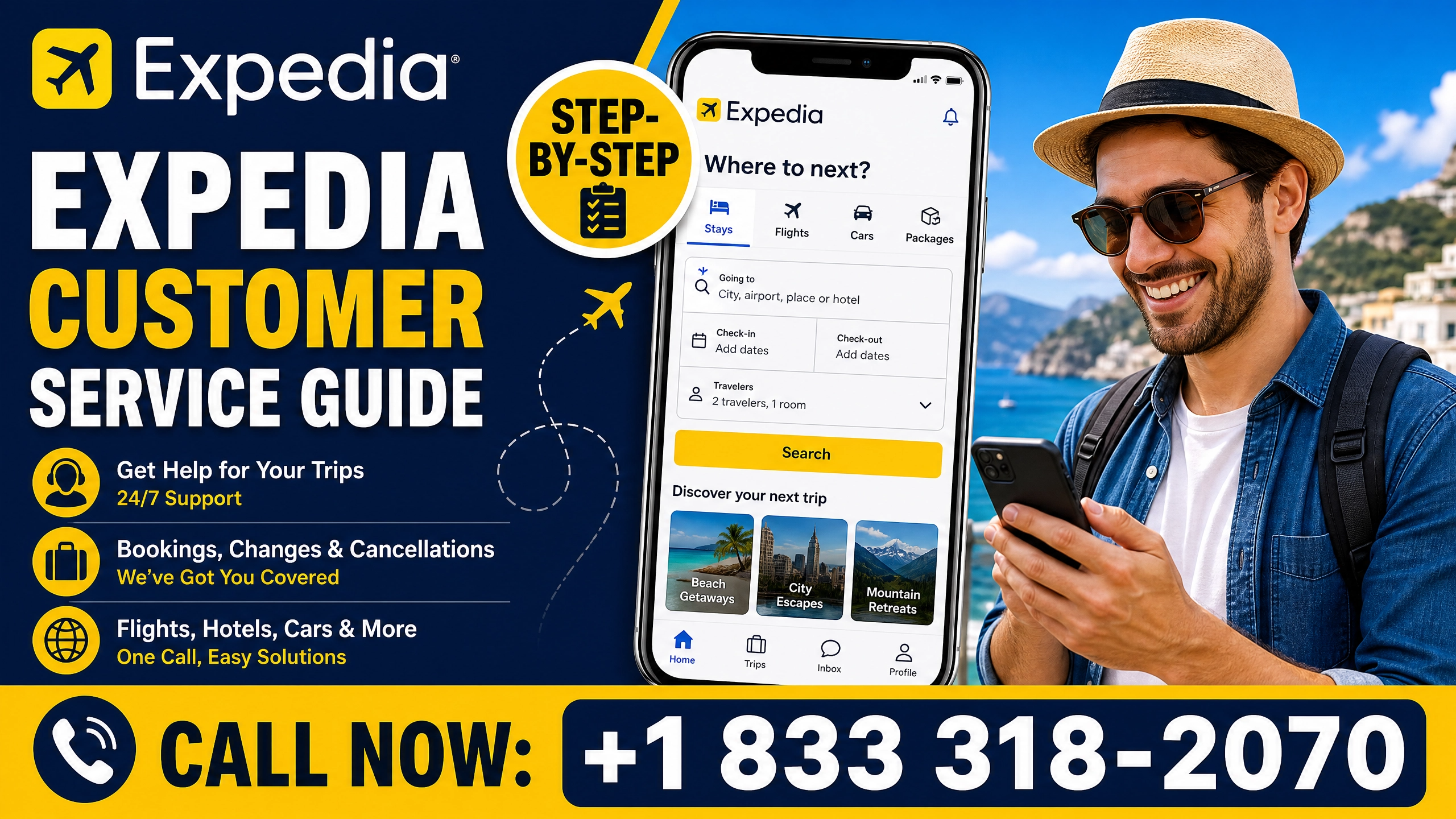 Expedia Customer Support Complete Guide | 24/7 Expedia Customer Service USA